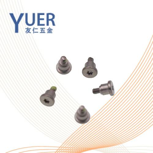 0125 精密机械用紧固件梅花槽螺钉 耐落黄 珍珠镍