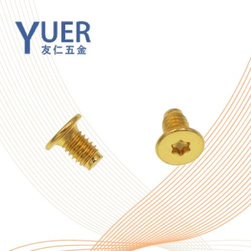 0433 精密机械用紧固件梅花槽螺钉 金