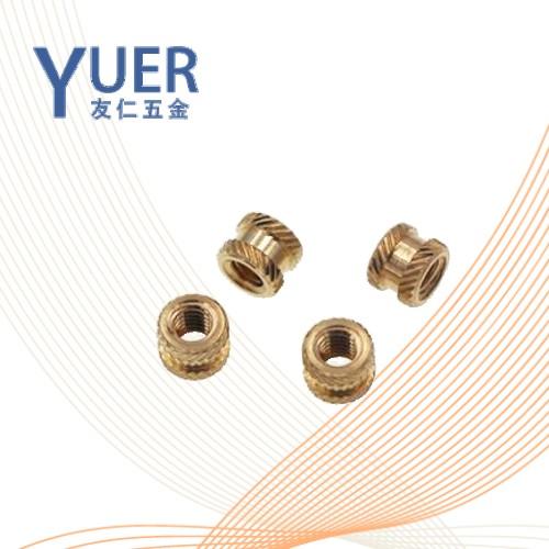 0686 精密机械用紧固件滚花热熔螺母 DIN 16903