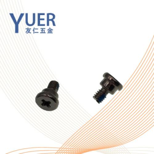 0021  精密机械用紧固件十字槽台阶螺钉 枪镍