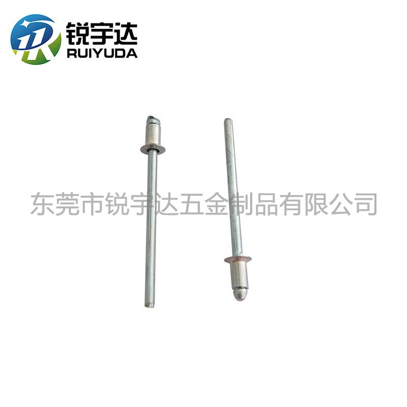 ISO15984全不锈钢开口型沉头抽芯铆钉 开口沉头不锈钢拉钉