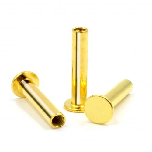 Brass Chicago Nail