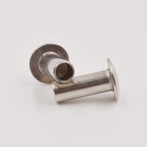 Stainless Steel Flat Round Half-Hollow Rivet