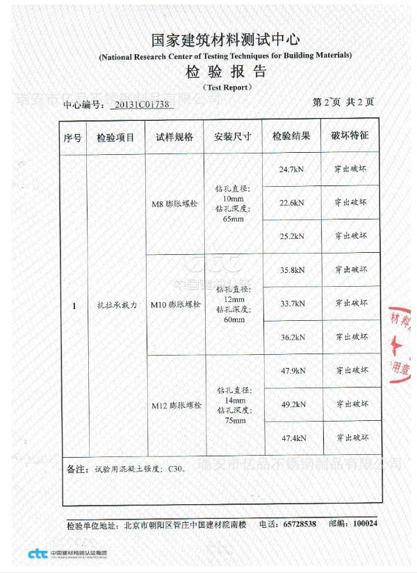 检测报告