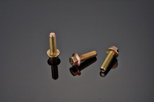 Q180 花齿彩锌法兰螺栓