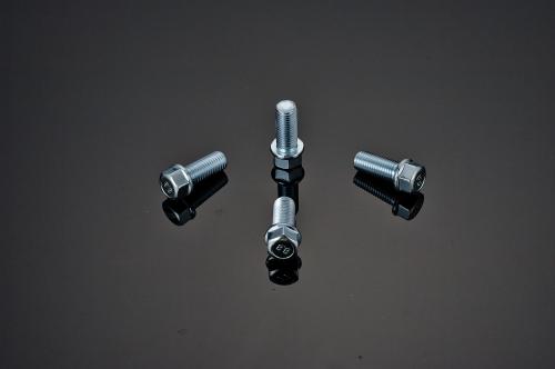 小盘白锌法兰螺栓